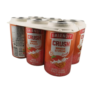 Smirnoff Crush Mango Peach 6x355ml